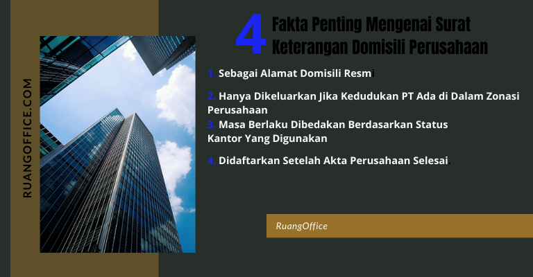 4 Fakta Penting Mengenai Surat Keterangan Domisili Perusahaan