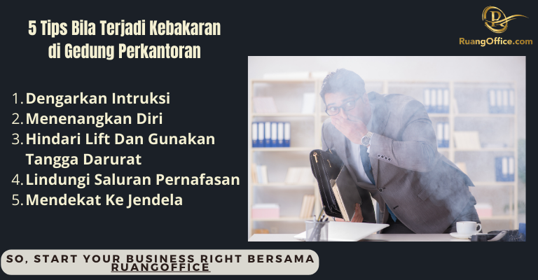 5 Tips Bila Terjadi Kebakaran di Gedung Perkantoran