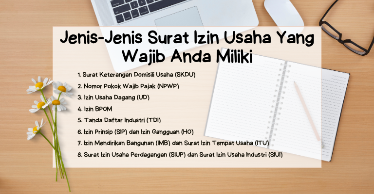 Jenis-Jenis Surat Izin Usaha Yang Wajib Anda Miliki