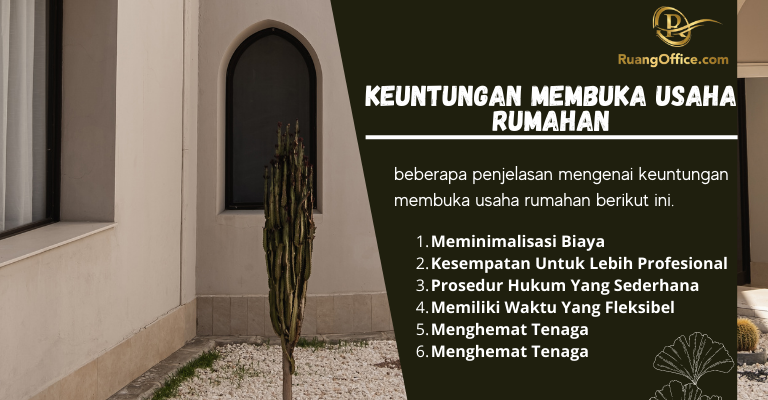 Keuntungan Membuka Usaha Rumahan