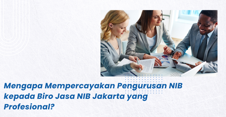 Mengapa Mempercayakan Pengurusan NIB kepada Biro Jasa NIB Jakarta yang Profesional?