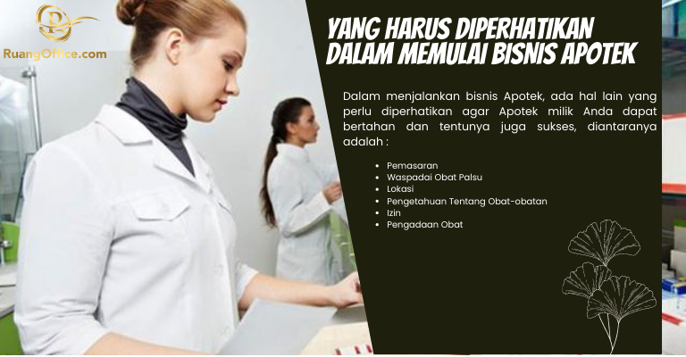 Yang Harus Diperhatikan Dalam Memulai Bisnis Apotek